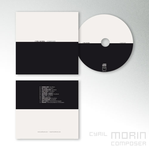 POCHETTE CD - Cyril Morin